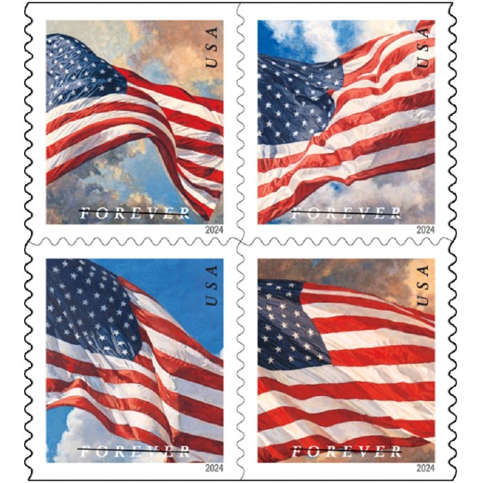 Flag 2024 Booklet - 5 Booklets / 100 Pcs