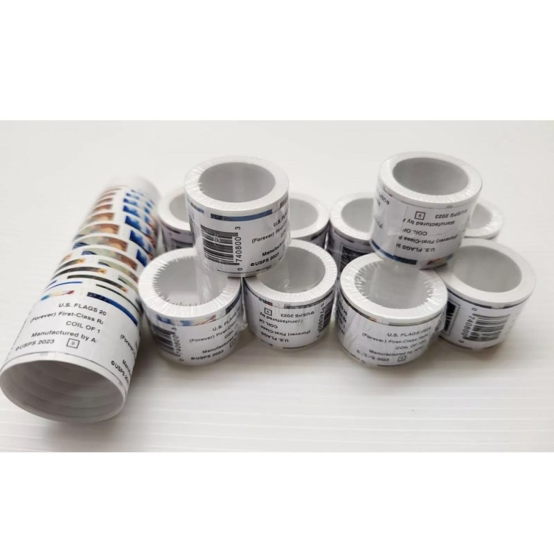 Flag 2024 Roll - 1 Roll / 100 Pcs