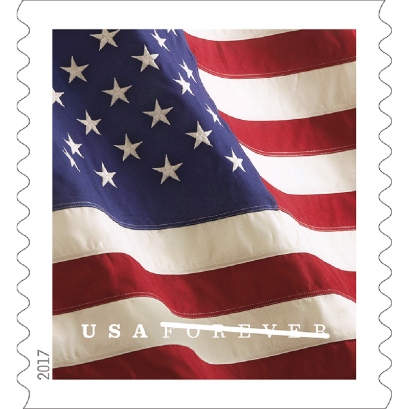 Flag 2017 - 5 Booklets / 100 Pcs