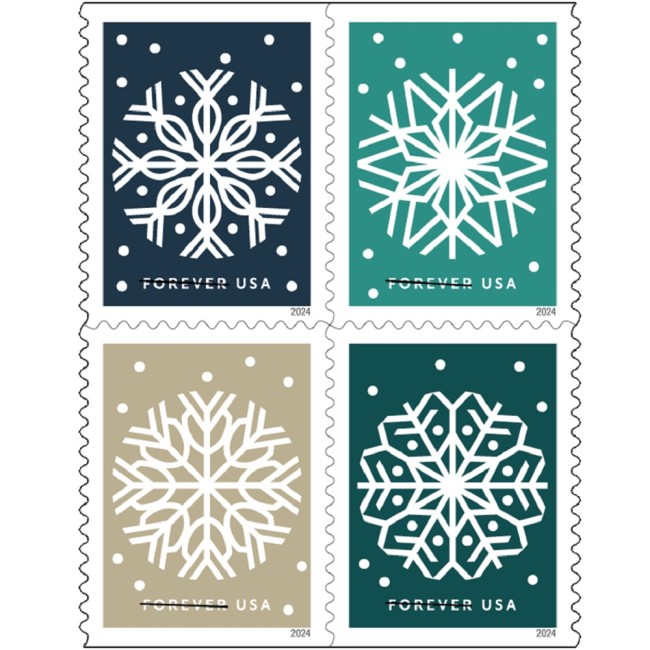 Winter Whimsy 2024 - 5 Booklets / 100 Pcs