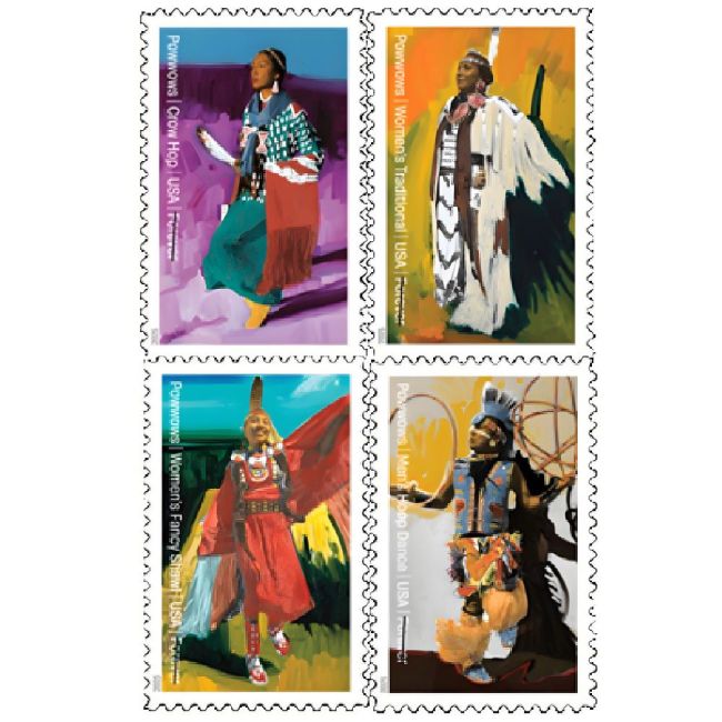 Powwows 2025 - 5 Sheets / 100 Pcs