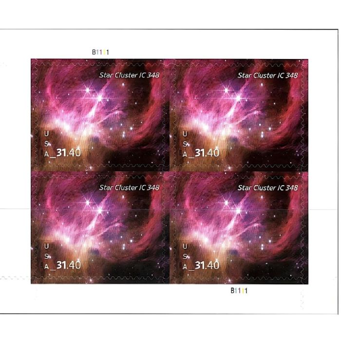 Star Cluster 2025 - 5 Sheet / 20 Pcs