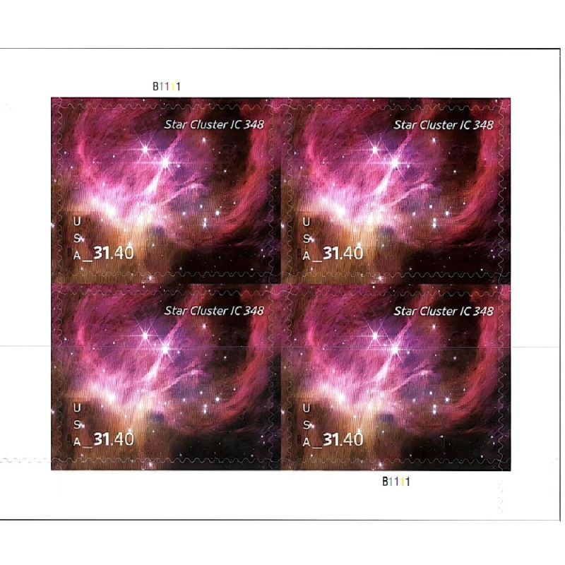 Star Cluster 2025 - 5 Sheet / 20 Pcs