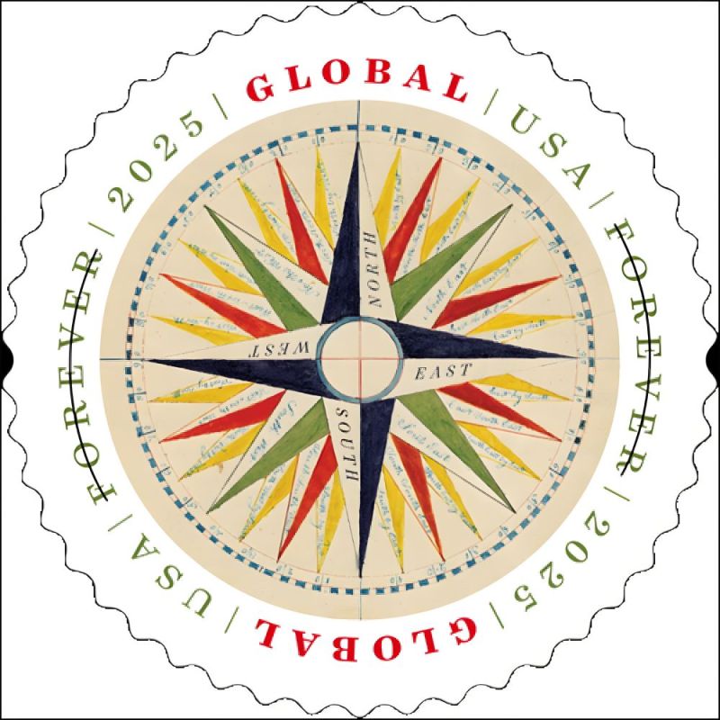 Global 1794 Compass Rose - 5 Sheets / 50 Pcs