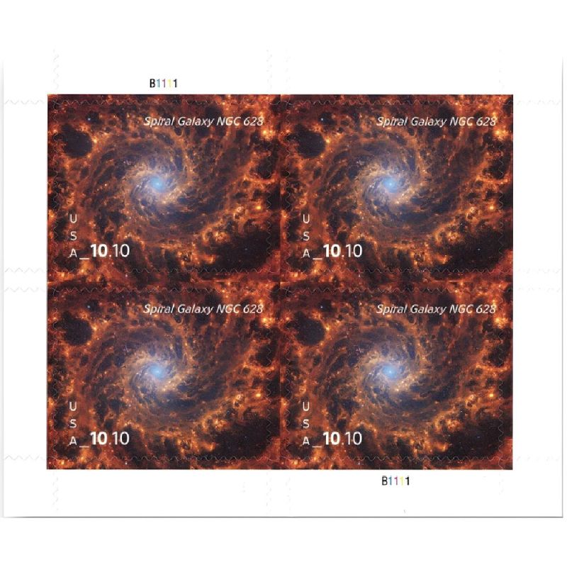 Spiral Galaxy 2025 - 5 Sheet / 20 Pcs
