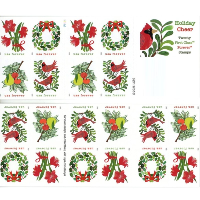 Holiday Cheer - 5 Booklets / 100 Pcs