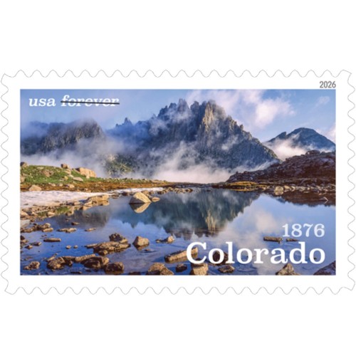 Colorado Statehood 2026 - 5 Sheets / 100 Pcs
