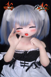 MOZU DOLL 141cm 未来ちゃん ビニール製頭部+TPE製頭部 TPE製ボディ 肌色＆眼球色＆メイク＆ウィッグ＆衣装は宣材写真と同じ