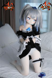 MOZU DOLL 141cm 未来ちゃん ビニール製頭部+TPE製頭部 TPE製ボディ 肌色＆眼球色＆メイク＆ウィッグ＆衣装は宣材写真と同じ