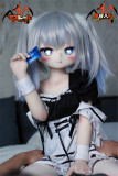 MOZU DOLL 141cm 未来ちゃん ビニール製頭部+TPE製頭部 TPE製ボディ 肌色＆眼球色＆メイク＆ウィッグ＆衣装は宣材写真と同じ