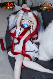 MOZU DOLL 141cm 未来ちゃん ビニール製頭部+TPE製頭部 TPE製ボディ 肌色＆眼球色＆メイク＆ウィッグ＆衣装は宣材写真と同じ