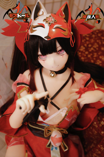 MOZU DOLL モズドール148cm Cカップ 星火ちゃん（花火コス） シリコン製頭部 ビニール製頭部 TPE製ボディ 肌色＆眼球色＆メイク＆ウィッグ＆衣装は宣材写真と同じ