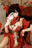 MOZU DOLL モズドール148cm Cカップ 星火ちゃん（花火コス） シリコン製頭部 ビニール製頭部 TPE製ボディ 肌色＆眼球色＆メイク＆ウィッグ＆衣装は宣材写真と同じ