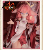 Mozu Doll モズドール 予約商品 Aカップ 神子 ソフトビニール製頭部 TPE製ボディ 肌色＆眼球色＆メイク＆ウィッグ＆衣装は宣材写真と同じ 6kg