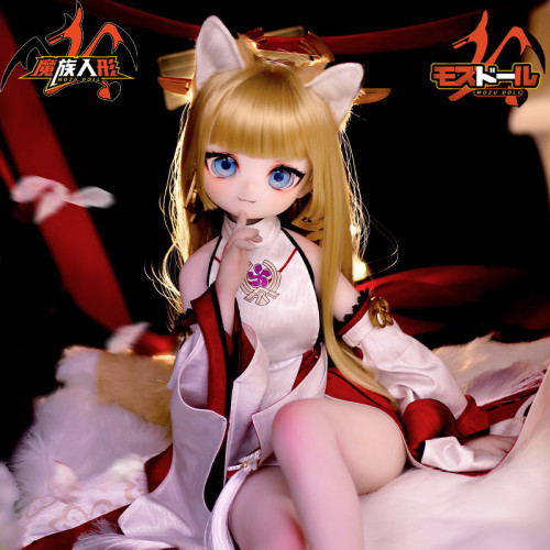 MOZU DOLL 85㎝ヘッド用ウィッグ 狐（kitune）ちゃん