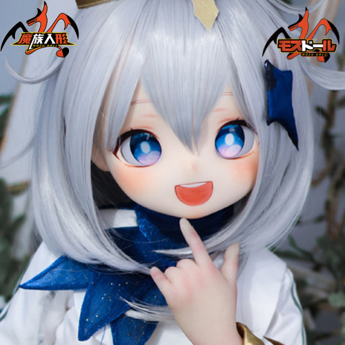MOZU DOLL 85㎝ヘッド用ウィッグ　 派蒙(パイモン)ちゃん