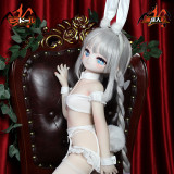MOZU DOLL 85㎝ヘッド用ウィッグ　白兎
