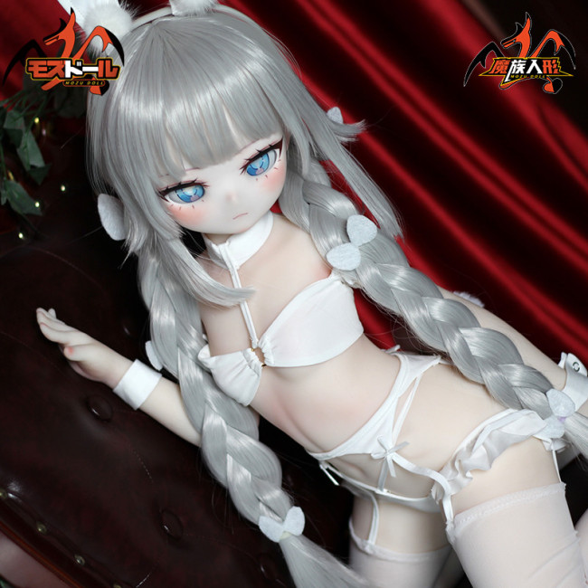 MOZU DOLL 85㎝ヘッド用ウィッグ　白兎
