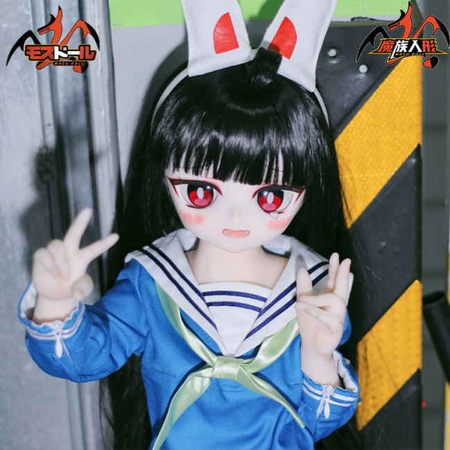 MOZU DOLL 85㎝ヘッド用ウィッグ　 rabbitちゃん