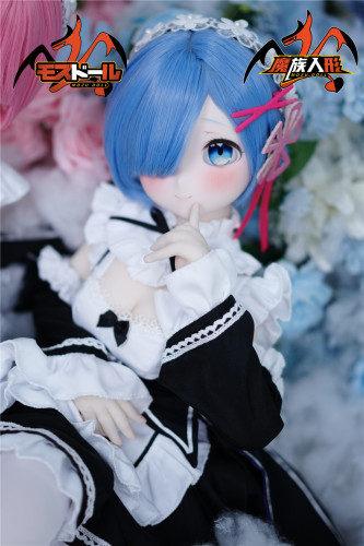 MOZU DOLL 等身大フィギュア 85cmバスト大 Remちゃん ソフトビニール製頭部 TPE製ボディ ラブドール 宣伝画像と同じ制服も付属