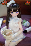 MOZU DOLL 等身大フィギュア 85cmバスト ようようちゃん ソフトビニール製頭部 TPE製ボディ ラブドール 宣伝画像と同じ制服も付属