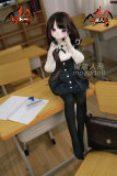 MOZU DOLL 等身大フィギュア 85cmバスト 弥子ちゃん ソフトビニール製頭部 TPE製ボディ ラブドール 宣伝画像と同じ制服も付属
