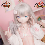 MOZU DOLL 85㎝ヘッド用ウィッグ　玲芽ちゃん