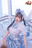 MOZU DOLL 145cm Bカップ 小萌ちゃん 二次元タイプ TPE製等身大ラブドール 宣伝画像と同じ制服も付属