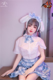 MOZU DOLL 145cm Bカップ 小萌ちゃん 二次元タイプ TPE製等身大ラブドール 宣伝画像と同じ制服も付属