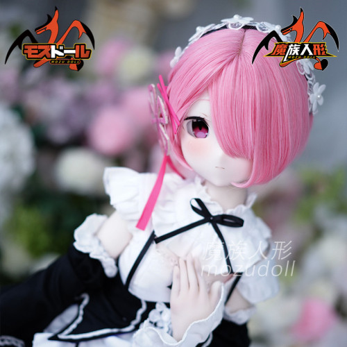 魔族人形MOZU DOLL 85㎝ヘッド用ウィッグ　 Ramちゃん