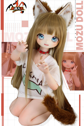 Mozu Doll モズドール 予約商品 115cmボディ 黄豆狐ヘッド  コスプレ 可愛いドール フルセット 等身大 可動フィギュア 着せ替え人形　スケール 柔らかいボディ フィギュア mozudoll　ラブドール ダッチワイフ版選択可