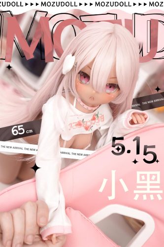 MOZU DOLL 魔族人形フィギュア 65cm 小黑（Kuro）ちゃん 6KG ソフトビニール製頭部 シリコン製ボディ宣材写真と同じ 着せ替え人形 ミニラブドール