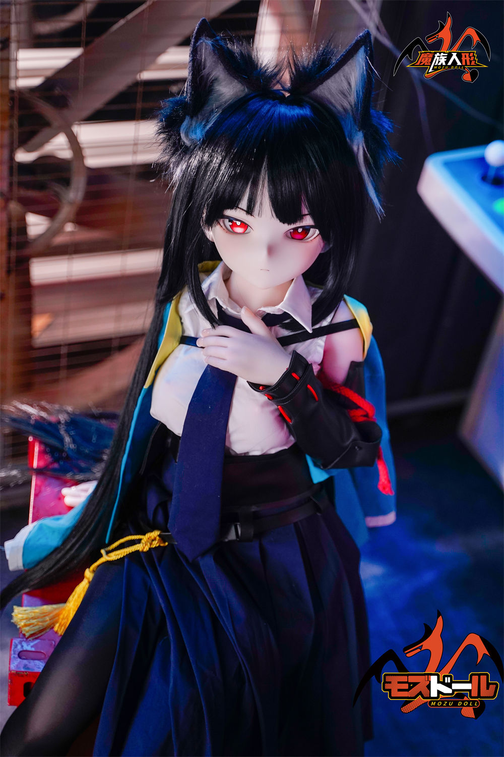あざと可愛いピンク髪猫耳 121cm 佩佩ちゃん MOZU DOLL 魔族人形巨乳 あざと可愛いピンク髪猫耳 121cm 佩佩ちゃん MOZU DOLL 魔族人形巨乳