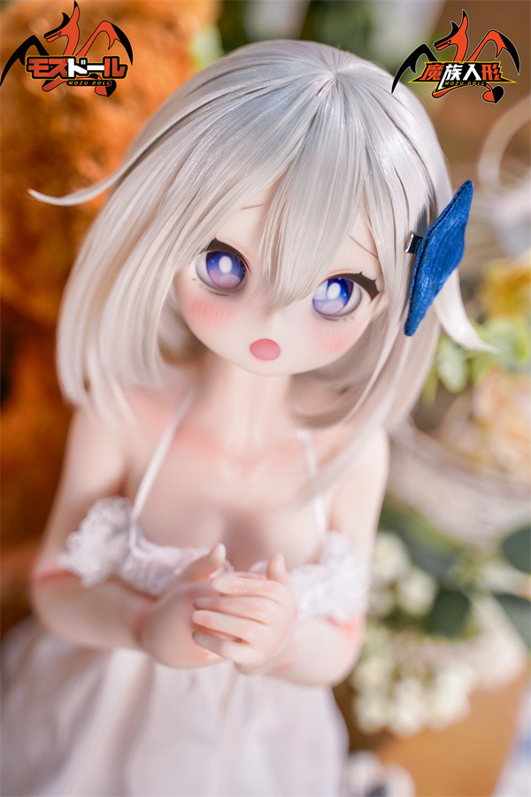 MOZU DOLL 魔族人形フィギュア 65cm 小小萌ちゃん 6KG ソフトビニール製頭部 シリコン製ボディ宣材写真と同じ 着せ替え人形 ミニラブドール