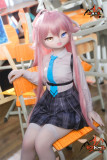 MOZU DOLL 魔族人形フィギュア 130cm 星叶ちゃん ソフトビニール製頭部 TPE製ボディ宣材写真と同じ 着せ替え人形 ラブドール【新品キャンペーン 一つ硬めビニールヘッド+一つ軟性tpeヘッド】