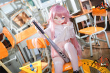 MOZU DOLL 魔族人形フィギュア 130cm 星叶ちゃん ソフトビニール製頭部 TPE製ボディ宣材写真と同じ 着せ替え人形 ラブドール【新品キャンペーン 一つ硬めビニールヘッド+一つ軟性tpeヘッド】