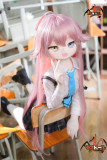 MOZU DOLL 魔族人形フィギュア 130cm 星叶ちゃん ソフトビニール製頭部 TPE製ボディ宣材写真と同じ 着せ替え人形 ラブドール【新品キャンペーン 一つ硬めビニールヘッド+一つ軟性tpeヘッド】