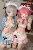 MOZU DOLL 魔族人形フィギュア 141cm 蓝莓ちゃん ソフトビニール製頭部 TPE製ボディ宣材写真と同じ 着せ替え人形 ラブドール