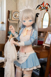 MOZU DOLL 魔族人形フィギュア 141cm 蓝莓ちゃん ソフトビニール製頭部 TPE製ボディ宣材写真と同じ 着せ替え人形 ラブドール
