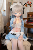 MOZU DOLL 魔族人形フィギュア 141cm 蓝莓ちゃん ソフトビニール製頭部 TPE製ボディ宣材写真と同じ 着せ替え人形 ラブドール