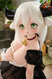 MOZU DOLL 【SSR級】魔族人形フィギュア 115cm 图图(tutu)ちゃん 巨乳 ソフトビニール製頭部 TPE製ボディ宣材写真と同じ 着せ替え人形 ラブドール