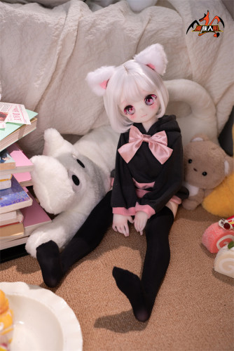 MOZU DOLL【A級】魔族人形フィギュア 65cm 小喵ちゃん 6KG ソフトビニール製頭部 シリコン製ボディ宣材写真と同じ 着せ替え人形 ミニラブドール