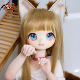 Mozu Doll モズドール 予約商品 115cmボディ 黄豆狐ヘッド  コスプレ 可愛いドール フルセット 等身大 可動フィギュア 着せ替え人形　スケール 柔らかいボディ フィギュア mozudoll　ラブドール ダッチワイフ版選択可