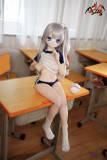MOZU DOLL【SR級】小凛ちゃん 79cm淑女体 6kg 無口 ソフトビニール製頭部 TPE製/シリコンボディ選択可能ラブドール 宣伝画像と同じ制服も付属