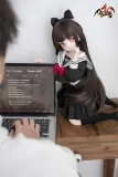 MOZU DOLL【SR級】魔族人形フィギュア 65cm 時雨（しぐれ）ちゃん 6KG ソフトビニール製頭部 シリコン製ボディ宣材写真と同じ 着せ替え人形 ミニラブドール