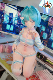 MOZU DOLL 【SR級】魔族人形フィギュア 121cm 咲初(Saki)ちゃん ソフトビニール製頭部 TPE製ボディ宣材写真と同じ 着せ替え人形 ラブドール