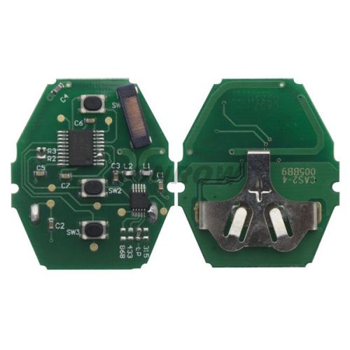 For BMW 5 Series CAS2 systerm 3 button  remote control with 315-LPmhz PCF7942chips