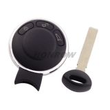 For BMW MINI 3 Button remote key blank