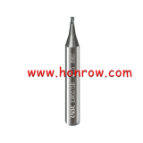 Raise 1.5mm Milling Cutters Carbide Steel For Key Machine φ1.5xD6x40x3F