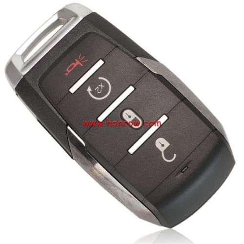For Chrysler 3+1 button flip remote key shell